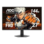 Aoc 27G50F Inches Gaming Monitor Ips Fhd 144HZ G-sync Compatible Black. Fixed Price $109.99.