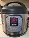 Instant Pot IP-DUO60 V3 6-QUART 7-IN-1 Multi-functional Electric Pressure Cooker. Fixed Price $64.49.