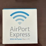 Apple Airport Express Base Station With Airtunes Mac + Pc M9470LL/A Model A1084. Fixed Price $10.00.