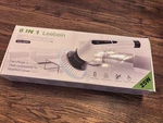 8 1 Leebein Electric Cleaning Brush - Rose & Black. Fixed Price $30.00.