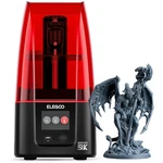 3D Printer Elegoo Mars 4 9K Msla Monochrome Lcd Resin 6.89 Small Red Photocuring. Fixed Price $369.99.