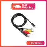 Antoble 5FT Av A/v Audio Rca S-video Cable For Sony Camcorder Handyca. Fixed Price $14.20.