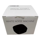 Magicteam White Noise Sound Machine With Natural Soothing Sleep Aid Nib. Fixed Price $29.99.
