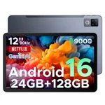 Doogee U12 Android 16 Tablet 24GB+128GB 9000MAH 18W 12INCH Widevine L1 Ai. Fixed Price $169.99.