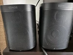 Sonos One Sl Shadow Edition Two Room Set Black. Fixed Price $350.00.