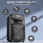 Geyguy GTSK8-2 Portable Bluetooth Pa System Black. Fixed Price $68.01.