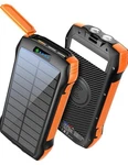 Moskiz Portable Charger, Solar Power Bank 33500MAH QC3.0 18W Pd 20W. Fixed Price $41.99.