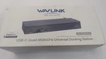 Wavlink Usb-c Quad 4K Universal Dock Station For Macbook & Windows, WL-UG69PD10. Fixed Price $249.99.